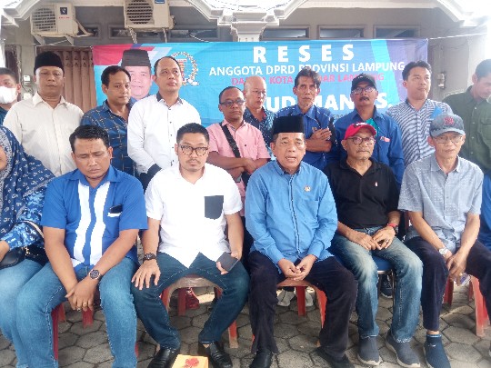 Budiman AS Serap Aspirasi Masyakat di Bandarlampung