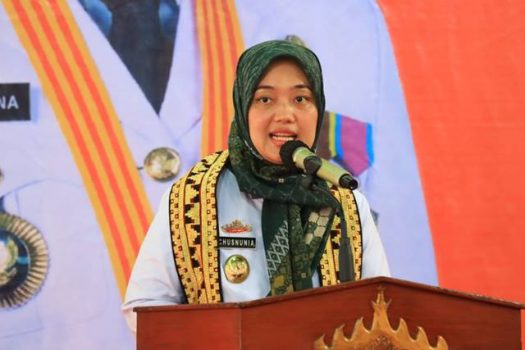 Wakil Gubernur Lampung Lakukan Pencanangan Bulan Imunisasi Anak Nasional