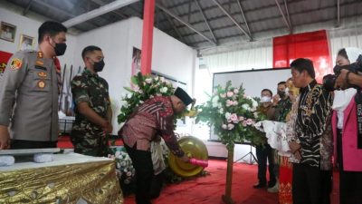 Resmikan Kampung Pancasila, Ini Pesan Bupati Lampung Selatan Nanang Ermanto