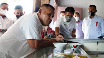 Sambangi Perajin Batu Bungur di Desa SriKaton, Bupati Lampung Selatan Ajak Warga Jaga Warisan Khas Desa