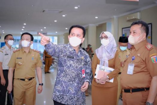 Kunjungi Samsat Lampung, Dirjen Keuangan Daerah Kemendagri Apresiasi e-Samdes dan L-Smart