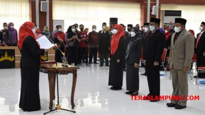 Ini Daftar Lengkap Kepala SD dan SMP di Bandarlampung yang Dilantik Hari Ini