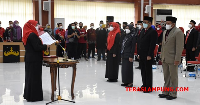 Ini Daftar Lengkap Kepala SD dan SMP di Bandarlampung yang Dilantik Hari Ini