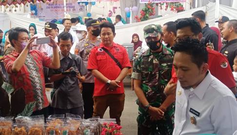 Wabup Lampung Utara Buka Festival UMKM dan Ekonomi Kreatif