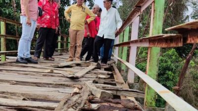 Jembatan Way Pangubuan Lamteng Rusak, Ini Kata Ketua DPRD Lampung