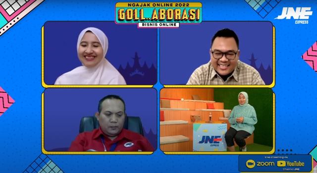 Melalui Kolaborasi, JNE Dukung Akselerasi UMKM Lampung di JNE Ngajak Online 2022