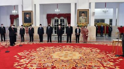 Ketua Umum DPP PAN dan Mantan Panglima TNI Resmi Jadi Menteri Kabinet Jokowi