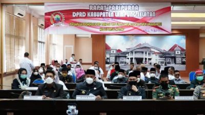 DPRD Lampung Selatan Gelar Rapat Paripurna Penyampaian Rekomendasi LKPJ Bupati