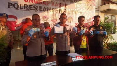 Diduga Lakukan Pungli di Pasar, Mantan Kades Negararatu Lampura Ditahan Polisi