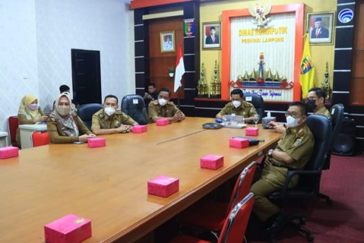 Pemprov Lampung Ikuti Acara Penandatanganan MoU Percepatan Penyelenggaraan Mal Pelayanan Publik 