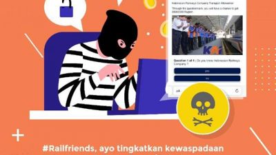 Hati-Hati, Ada Penipuan Mengatasnamakan Program Promo PT KAI