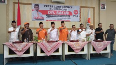 DR.Salim Sambangi  Masyarakat Lampung, Ini Jadwal Lengkapnya
