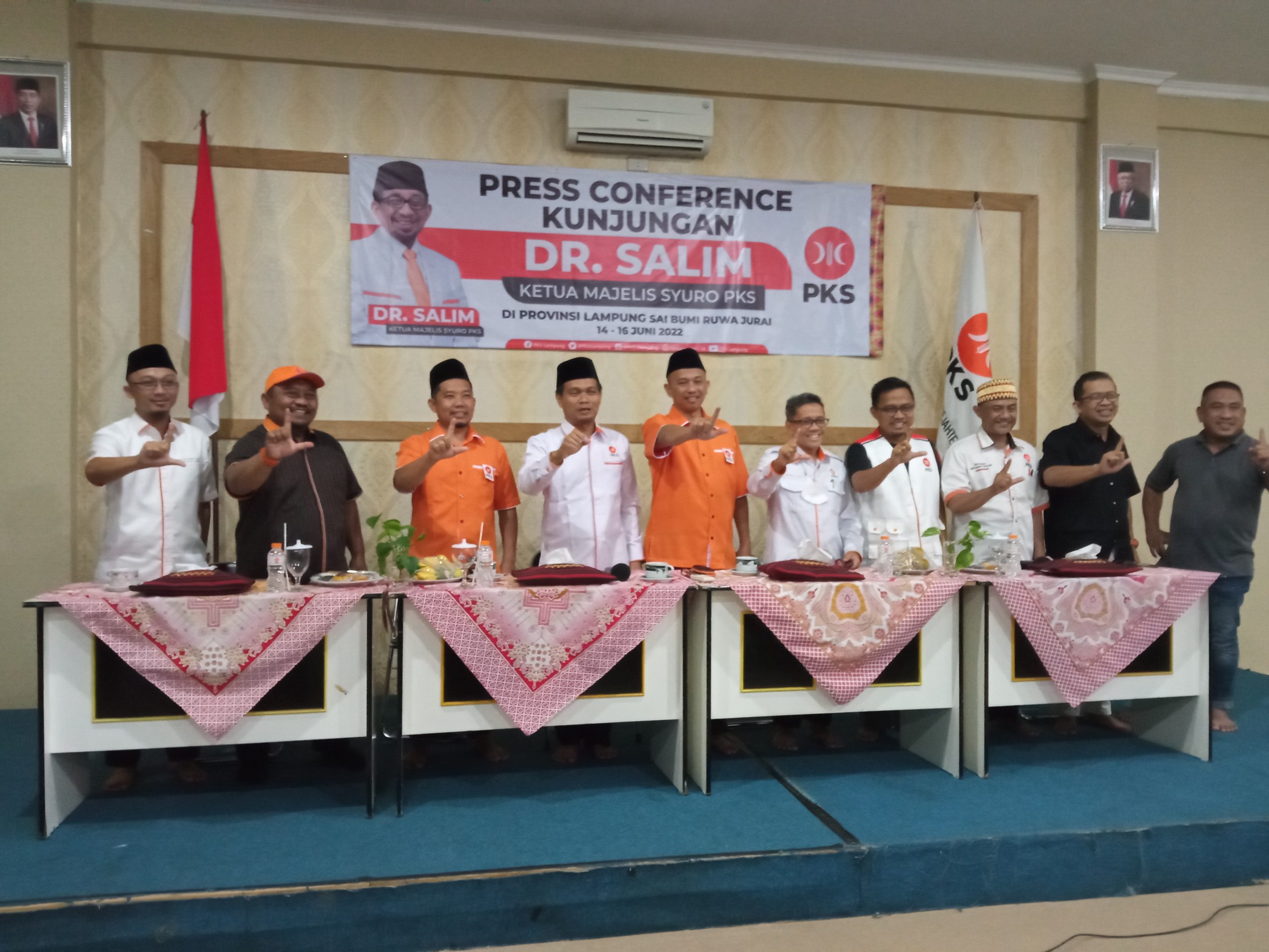 DR.Salim Sambangi  Masyarakat Lampung, Ini Jadwal Lengkapnya