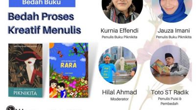 Rumah Dunia Gelar Bedah Buku Karya Penyair Lampung