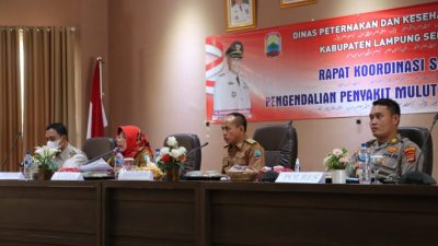 Satgas PMK Lampung Selatan Gelar Rakor