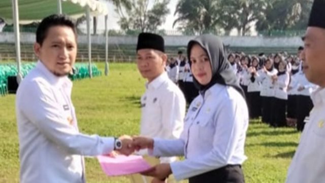Serahkan SK P3K, Ini Pesan Wabup Lampung Utara