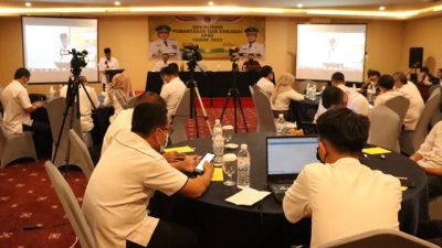 Pemprov Sosialisasi Pemantauan dan Evaluasi Sistem Pemerintahan Berbasis Elektronik 