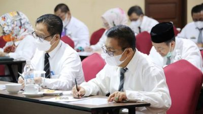 Pemprov Lampung Gelar Uji Kompetensi bagi 42 Pejabat Pimpinan Tinggi Pratama