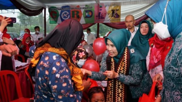 Ketua TP PPL Lamsel Resmikan Posyandu Remaja di Kecamatan Tanjung Sari