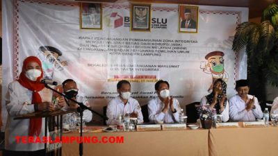 Bawaslu Bandarlampung Canangkan Zona Integritas Bebas Korupsi, Ini Tanggapan Walikota