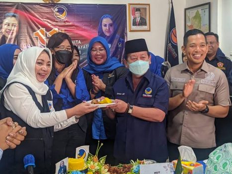 DPW Partai Nasdem Lampung Rayakan HUT ke-11 Garnita Malahayati