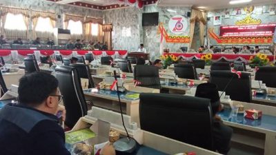 LPj APBD 2021, DPRD Lampura Berikan Belasan Catatan