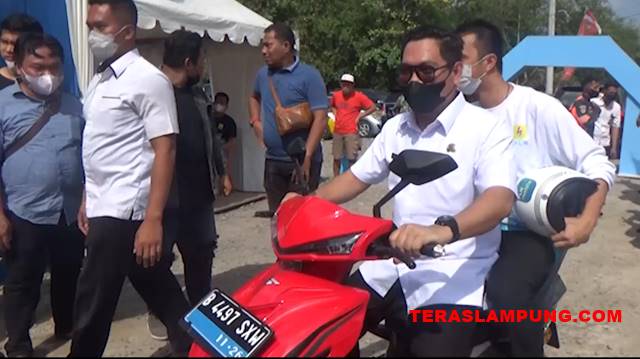 Peresmian Komunitas Kendaraan Listrik Pulau Pasaran