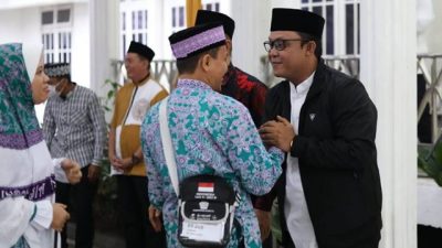Wabup Lamteng Lepas Ratusan Calon Jamaah Haji