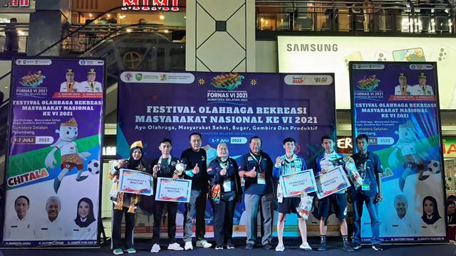 Fornas VI Palembang, Atlet ‘Freestyle Soccer’ Lampung Raih Empat Medali