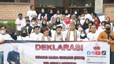 Egaliter dan Peduli Budaya Lokal, Bikin Orang Muda Lampung Jatuh Hati kepada Ganjar