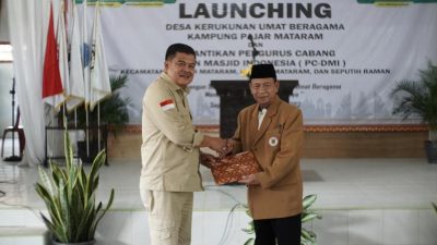 Musa Ahmad Hadiri Peresmian Kampung Kerukunan Umat Beragama