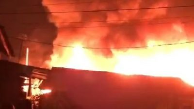 Kebakaran di Kotakarang Bandarlampung, Ibu dan Anak Tewas Terbakar dalam Kondisi Berpelukan