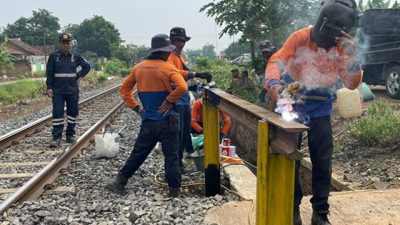 Tingkatkan Keselamatan, PT KAI Tanjungkarang Kembali Tutup Sejumlah Perlintasan Sebidang