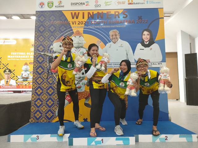 Hari Pertama Fornas Kormi VI Palembang, Atlet Yoga Lampung Sumbang Medali Emas