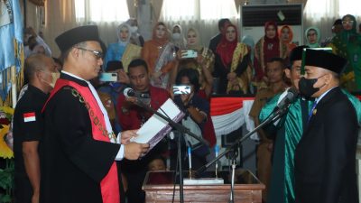 Wansori Resmi Jabat Ketua DPRD Lampung Utara