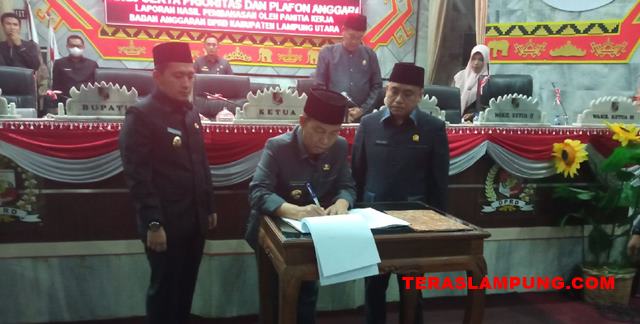 APBD Lampung Utara 2023 Defisit Sekitar Rp17 Miliar