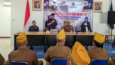 Garnita Kota Bandarlampung Gelar Dialog dengan Veteran Lampung