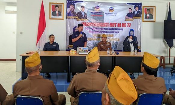 Garnita Kota Bandarlampung Gelar Dialog dengan Veteran Lampung