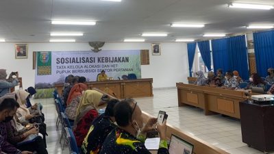 Pemprov Lampung Sosialisasikan Tata Kelola Alokasi dan HET Pupuk Bersubsidi