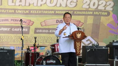 Gubernur Lampung Minta Masyarakat Bijak Mengelola Hutan