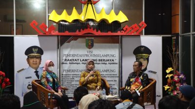 Dinas Kominfotik Provinsi Lampung Gelar Bincang Pagi Bersama Jurnalis