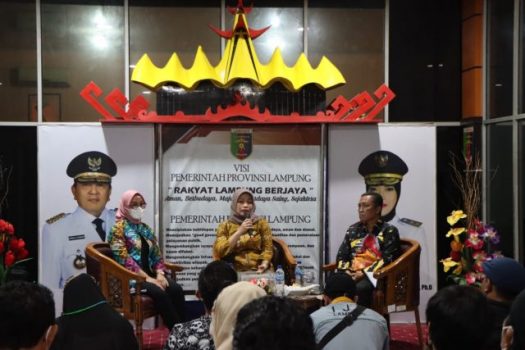 Dinas Kominfotik Provinsi Lampung Gelar Bincang Pagi Bersama Jurnalis