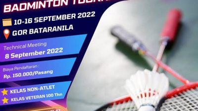 PB Gajah Mungkur akan Gelar Turnamen Terbuka Badminton
