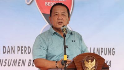 Peringatan Hari Konsumen Nasional Tahun 2022, Gubernur Arinal Djunaidi Dorong Penggunaan Produk Dalam Negeri