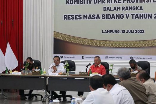Komisi IV DPR RI Minta BPTP Lampung Bantu Penguatan Kerjasama Inovasi Budidaya Lada 