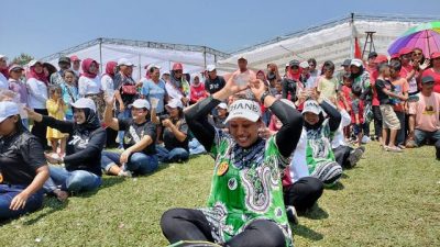 Ribuan Emak-Emak di Lampung Kompak Dukung Ganjar Presiden 2024 di ‘Pesta 17-an