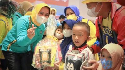 Ketua TP PKK Lampung Hadiri Penggalangan Dana Anak Penderita Kanker 