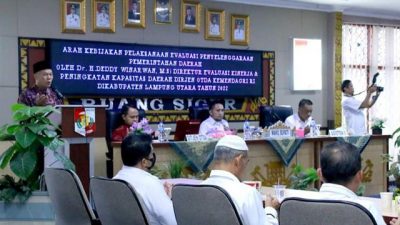 Penyelenggara Pemerintahan Daerah, Lampura Tempati Urutan Buncit di Lampung