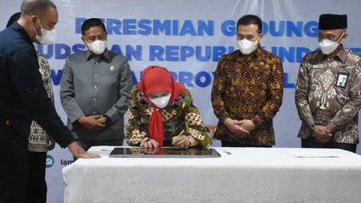 Walikota Bandarlampung Resmikan Gedung Ombudsman Perwakilan Lampung