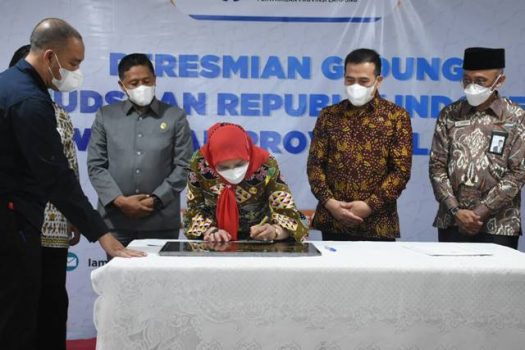 Walikota Bandarlampung Resmikan Gedung Ombudsman Perwakilan Lampung